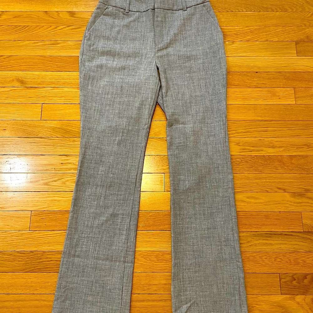 NWOT NINE WEST light gray barely boot cut, midrise pants. - Picture 7 of 7